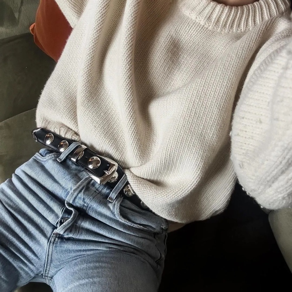 Khaite Benny Belt— Size 70